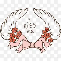 卡通可爱淑女翅膀天使-空若网 卡通可爱淑女翅膀天使-空若网