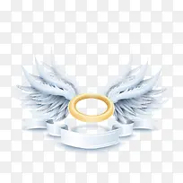 卡通爱心天使翅膀-空若网 卡通爱心天使翅膀-空若网