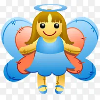 看色翅膀天使卡通-空若网 看色翅膀天使卡通-空若网