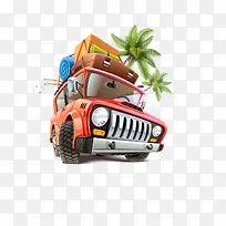 卡通小车-空若网 卡通小车-空若网