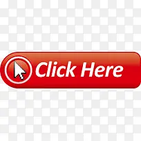 卡通红色矢量按钮-空若网 卡通红色矢量按钮-空若网