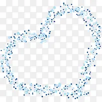 蓝色卡通梦幻爱心设计-空若网 蓝色卡通梦幻爱心设计-空若网