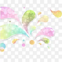 彩色卡通梦幻花纹-空若网 彩色卡通梦幻花纹-空若网