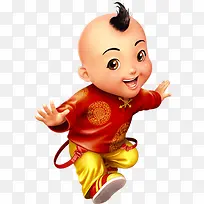 手绘可爱新年福娃-空若网 手绘可爱新年福娃-空若网