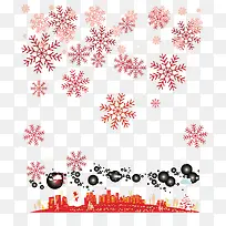 冬季春节矢量小年素材-空若网 冬季春节矢量小年素材-空若网