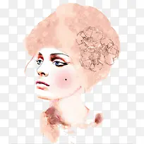 手绘女人-空若网 手绘女人-空若网