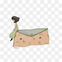 水彩女孩-空若网 水彩女孩-空若网