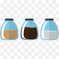 卡通玻璃瓶-空若网 卡通玻璃瓶-空若网