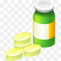 药瓶png矢量素材-空若网 药瓶png矢量素材-空若网
