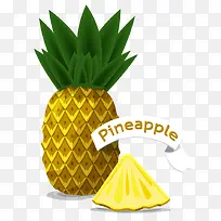 卡通菠萝素材-空若网 卡通菠萝素材-空若网