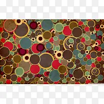 彩色圆环背景素材-空若网 彩色圆环背景素材-空若网