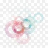 彩色圆环图案-空若网 彩色圆环图案-空若网