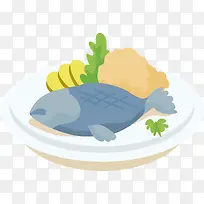 鸡蛋盒鱼矢量素材-空若网 鸡蛋盒鱼矢量素材-空若网