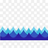 卡通海浪免抠图片素材-空若网 卡通海浪免抠图片素材-空若网
