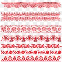 多种古典花纹素材png素材-空若网 多种古典花纹素材png素材-空若网