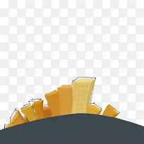 手绘楼房-空若网 手绘楼房-空若网