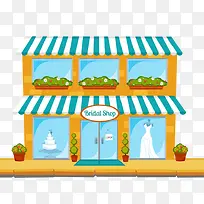 手绘楼房-空若网 手绘楼房-空若网