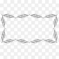 简约黑白边框-空若网 简约黑白边框-空若网