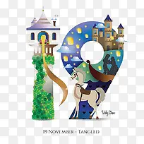 数字19艺术字-空若网 数字19艺术字-空若网