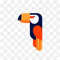 蓝色可爱鹦鹉免抠素材-空若网 蓝色可爱鹦鹉免抠素材-空若网