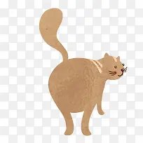 矢量可爱水彩猫咪-空若网 矢量可爱水彩猫咪-空若网