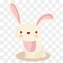 可爱的卡通兔子矢量素材-空若网 可爱的卡通兔子矢量素材-空若网