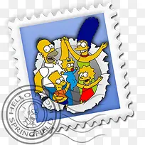 邮件辛普森一家图标-空若网 邮件辛普森一家图标-空若网