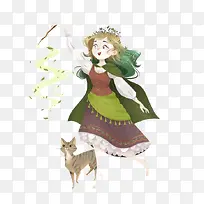 手绘仙女-空若网 手绘仙女-空若网