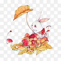 水彩兔子-空若网 水彩兔子-空若网