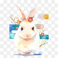 卡通手绘兔子-空若网 卡通手绘兔子-空若网
