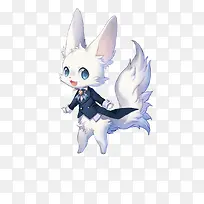 白色卡通兔子-空若网 白色卡通兔子-空若网