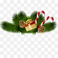 绿色圣诞树枝装饰-空若网 绿色圣诞树枝装饰-空若网