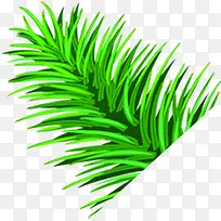 绿色卡通树枝创意-空若网 绿色卡通树枝创意-空若网