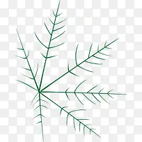 绿色植物树枝立绘彩绘-空若网 绿色植物树枝立绘彩绘-空若网