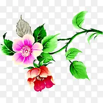 粽情端午节花瓣绿色树枝叶子-空若网 粽情端午节花瓣绿色树枝叶子-空若网