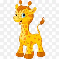 卡通长颈鹿-空若网 卡通长颈鹿-空若网