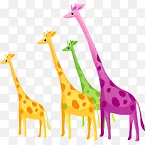 卡通可爱长颈鹿-空若网 卡通可爱长颈鹿-空若网