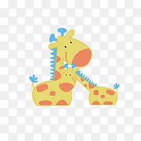 卡通长颈鹿-空若网 卡通长颈鹿-空若网