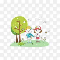 儿童插画-空若网 儿童插画-空若网