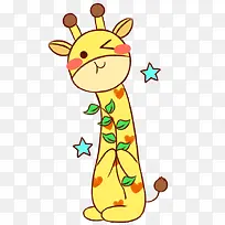 卡通长颈鹿-空若网 卡通长颈鹿-空若网