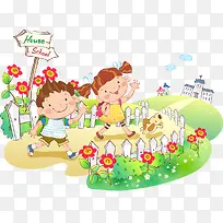 儿童插画-空若网 儿童插画-空若网