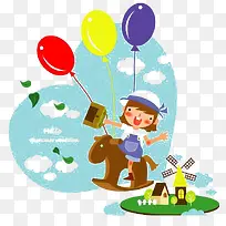 儿童插画-空若网 儿童插画-空若网