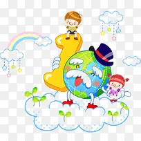 儿童插画-空若网 儿童插画-空若网