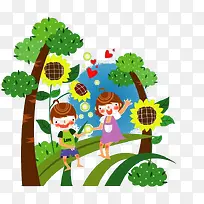 儿童插画-空若网 儿童插画-空若网