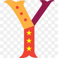 彩色字母Y-空若网 彩色字母Y-空若网