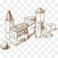 手绘房子-空若网 手绘房子-空若网