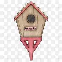 手绘卡通房子-空若网 手绘卡通房子-空若网