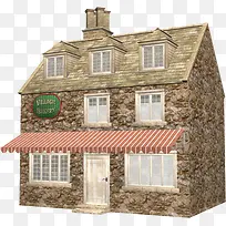 手绘房子-空若网 手绘房子-空若网