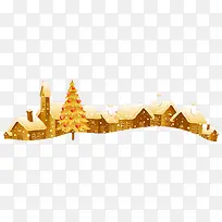 手绘合成房子建筑圣诞节-空若网 手绘合成房子建筑圣诞节-空若网