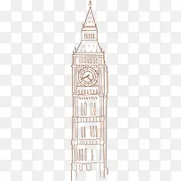 古典手绘创意房子-空若网 古典手绘创意房子-空若网